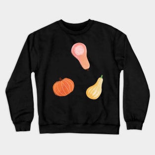 Hello pumpkin autumn illustration Crewneck Sweatshirt